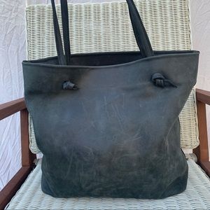 Able Leather Rachel Tote Bag in Black